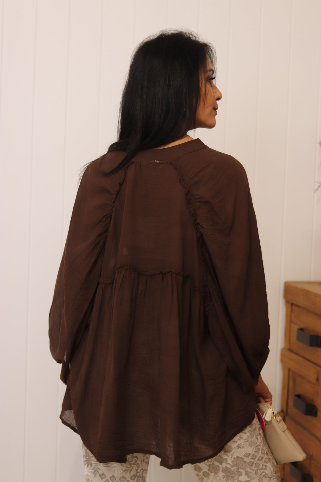 Laura Cotton Detail Top