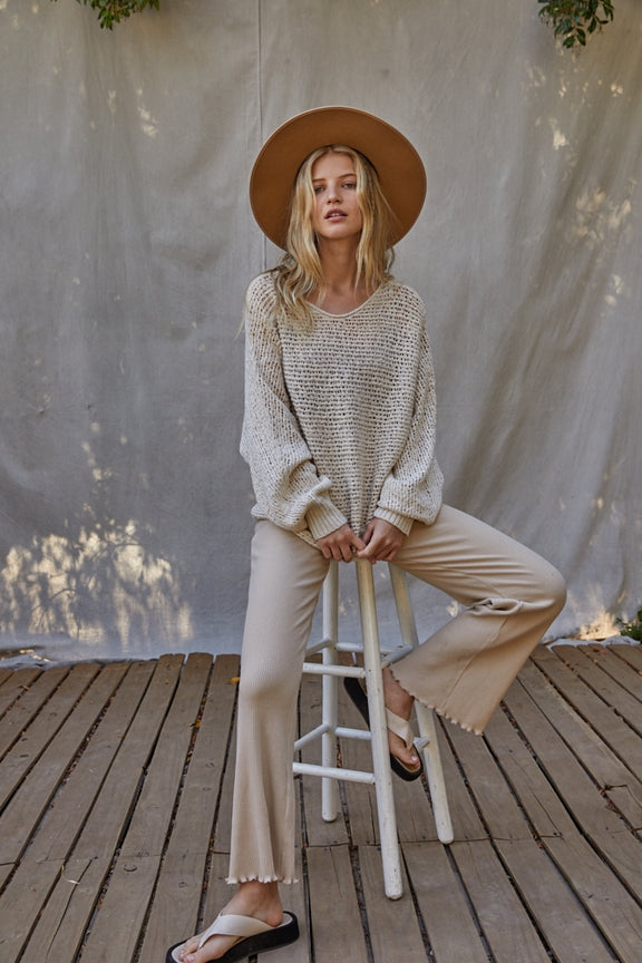 Matti Crochet Knit