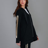 Charlise Gold Side Stripe Jogger