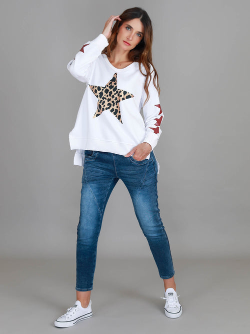 Sydney Leopard Star X6 Sweat
