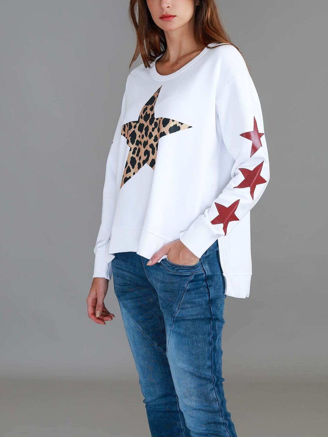 Sydney Leopard Star X6 Sweat