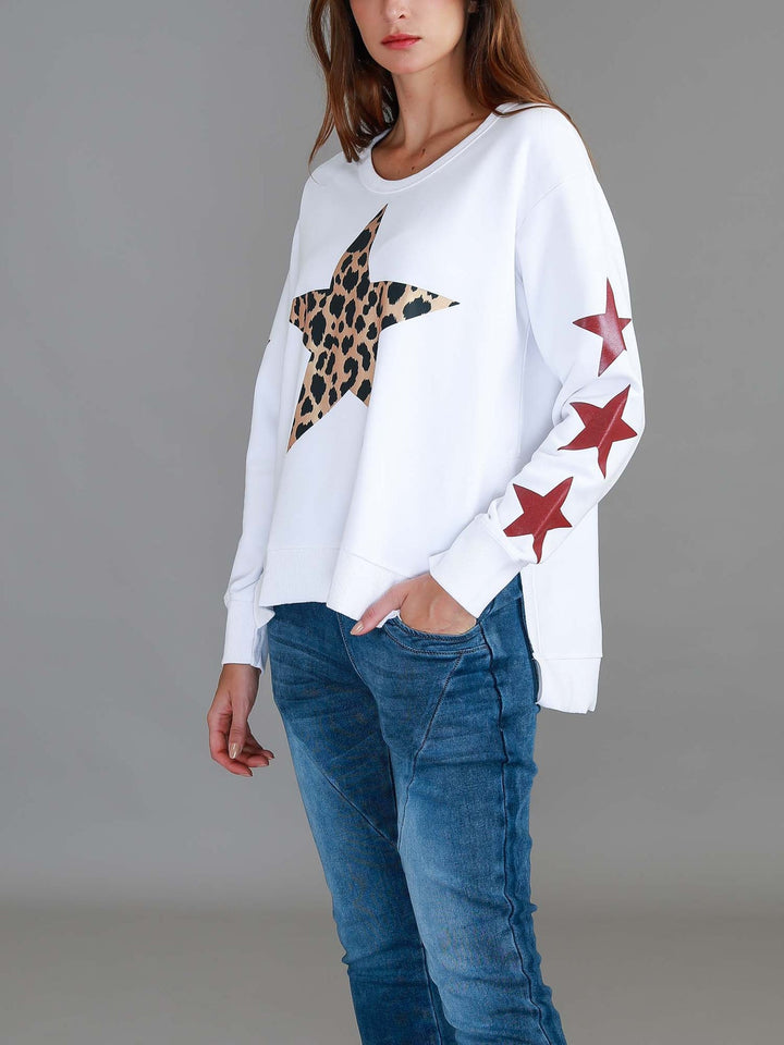 Sydney Leopard Star X6 Sweat