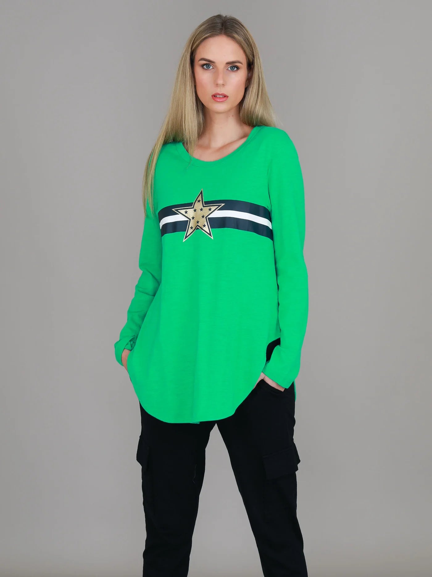 Jolie Star with Stripes Tee