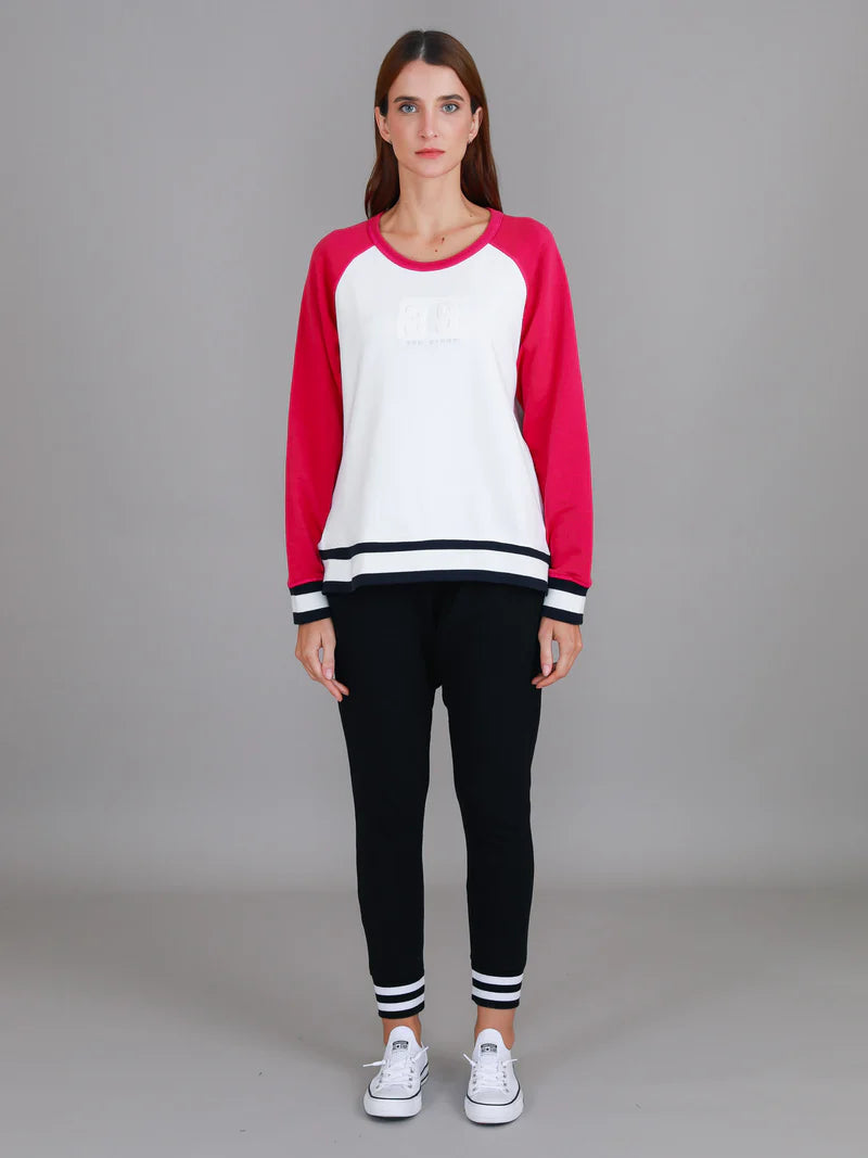 Everley Raglan Crewneck Sweater