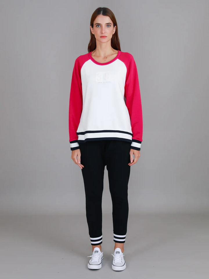 Everley Raglan Crewneck Sweater