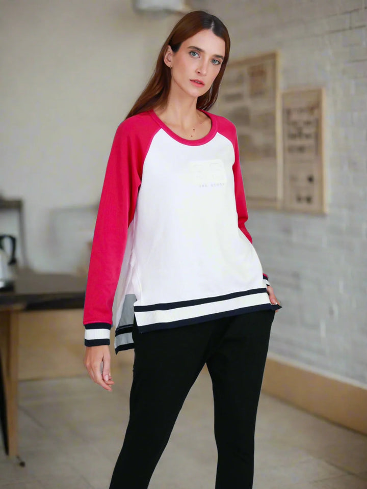 Everley Raglan Crewneck Sweater