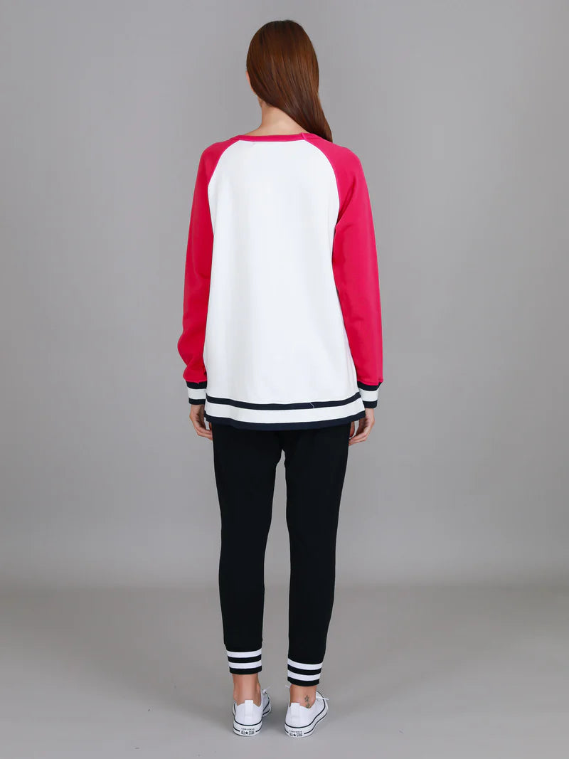 Everley Raglan Crewneck Sweater
