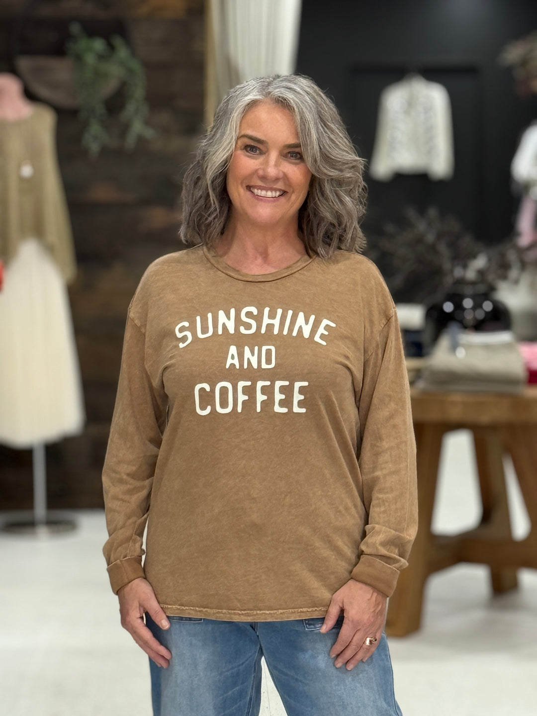 Sunshine & Coffee  Graphic Tee