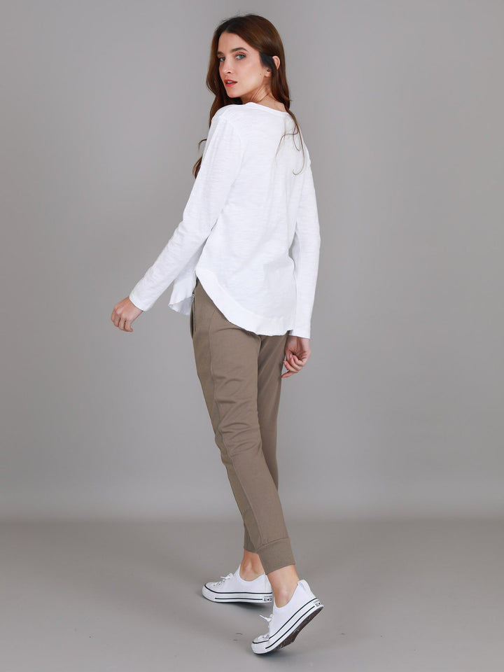 Clyde Embroidered Heart Tee