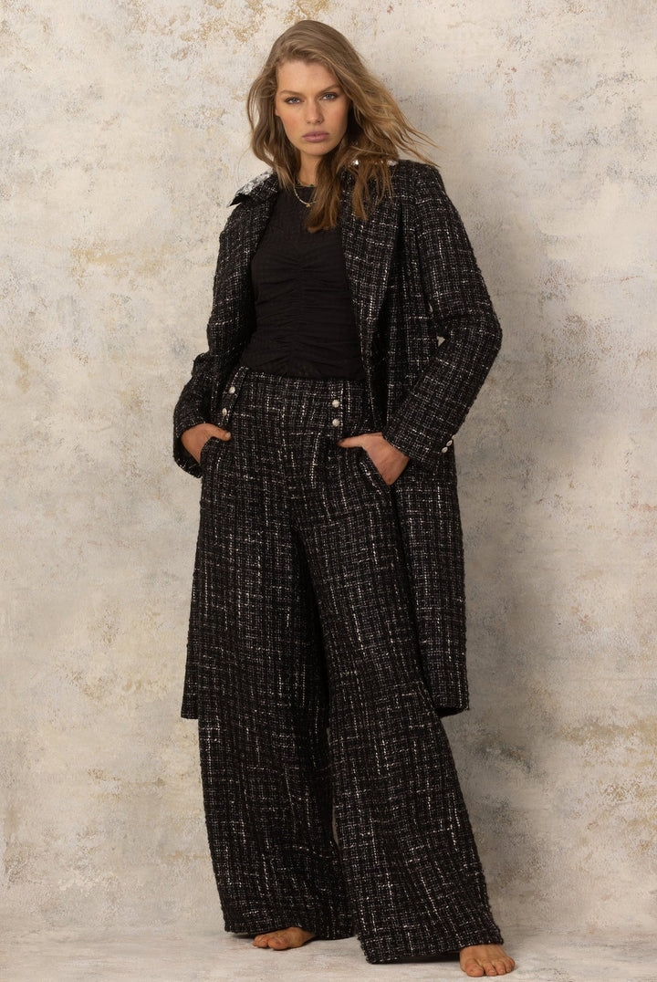 Claudia Sailor Pant Black