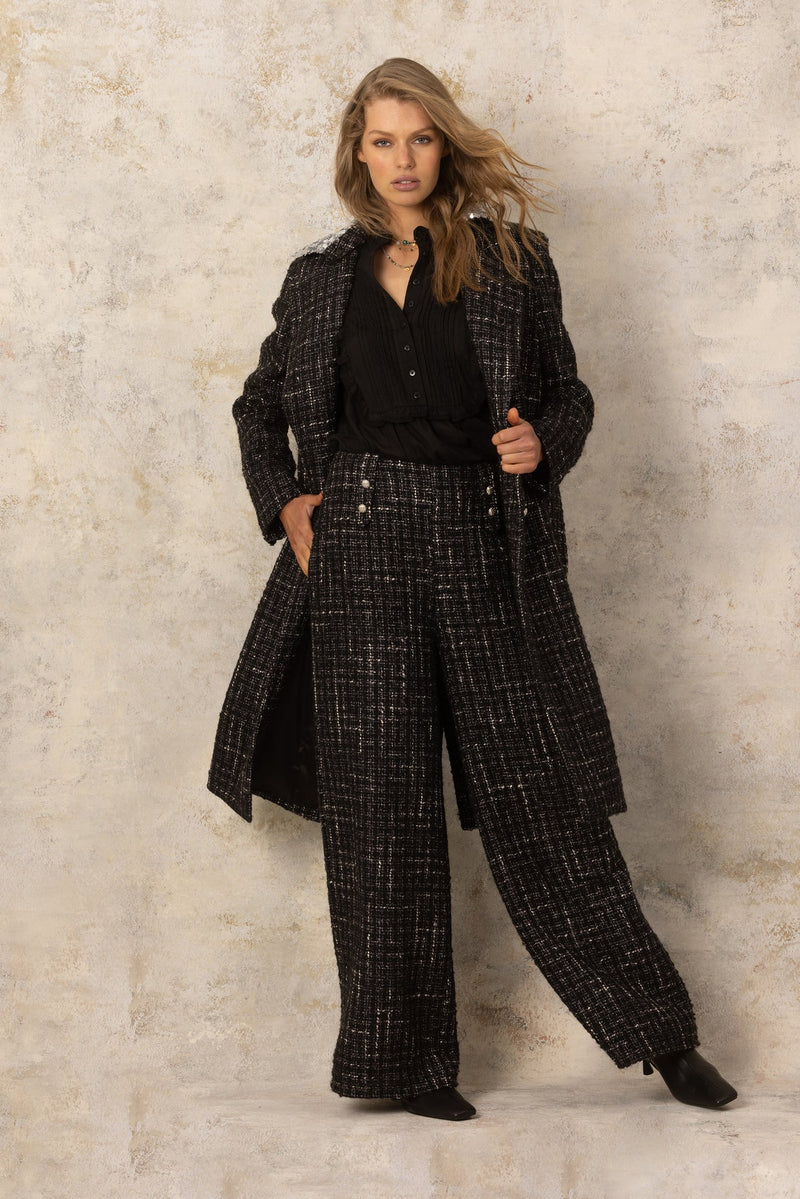 Claudia Sailor Pant Black