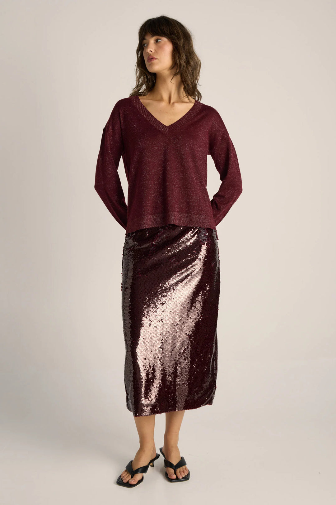 Oriane Vneck Knit