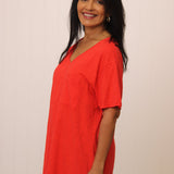 Moon Dance V Neck Tee