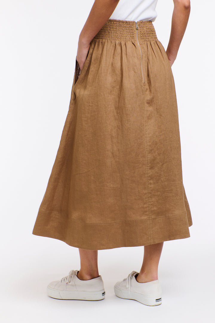 Marion Linen Skirt