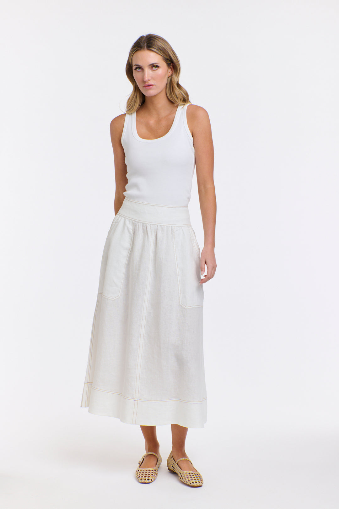 Marion Cotton  Skirt
