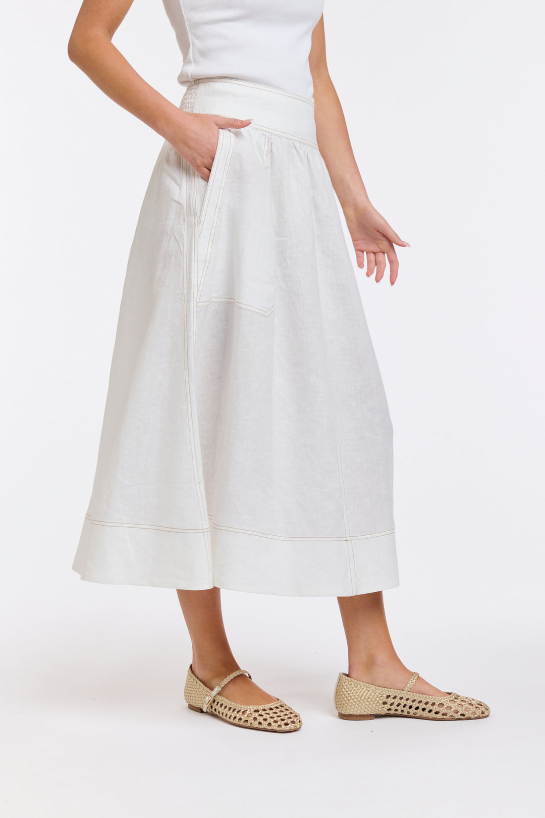 Marion Cotton  Skirt