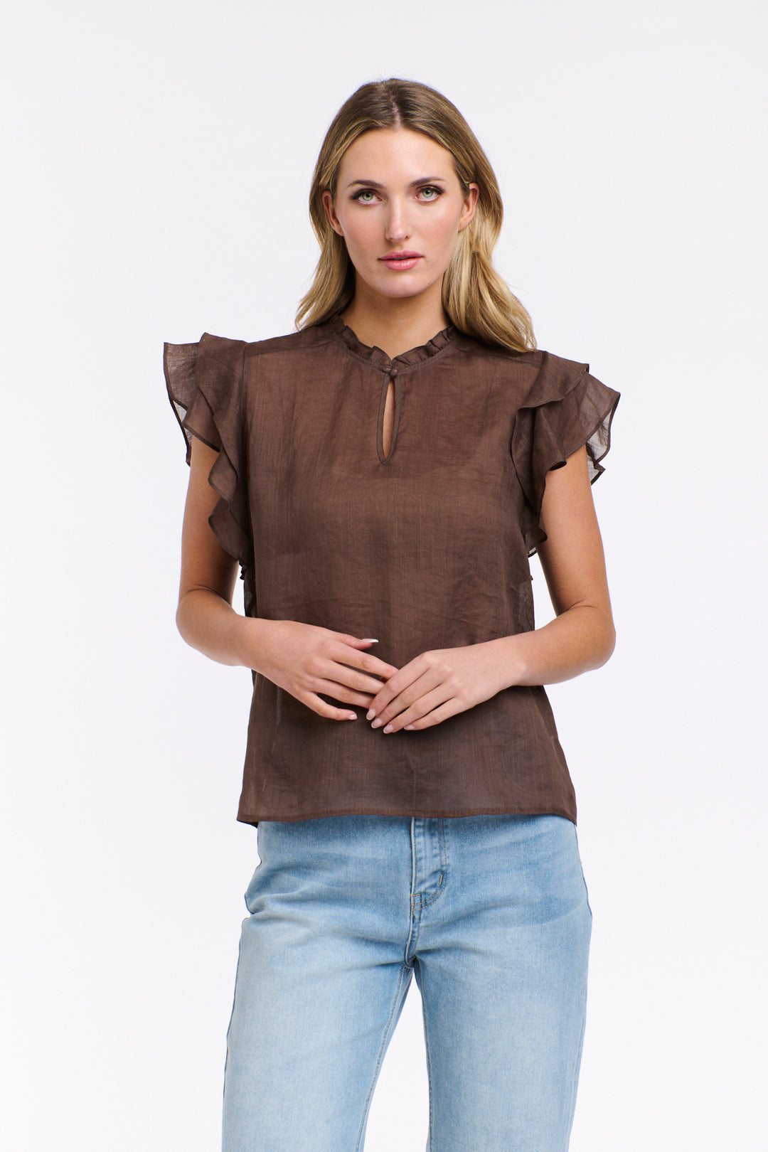 Alannah Flutter Top
