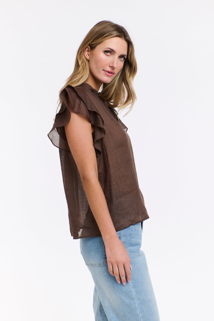 Alannah Flutter Top
