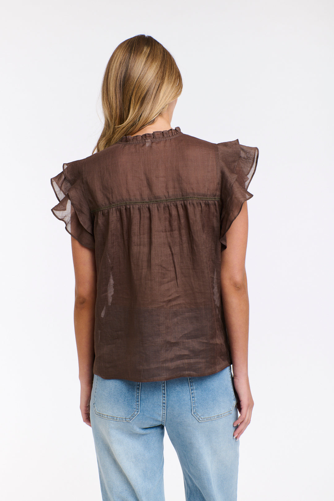 Alannah Flutter Top