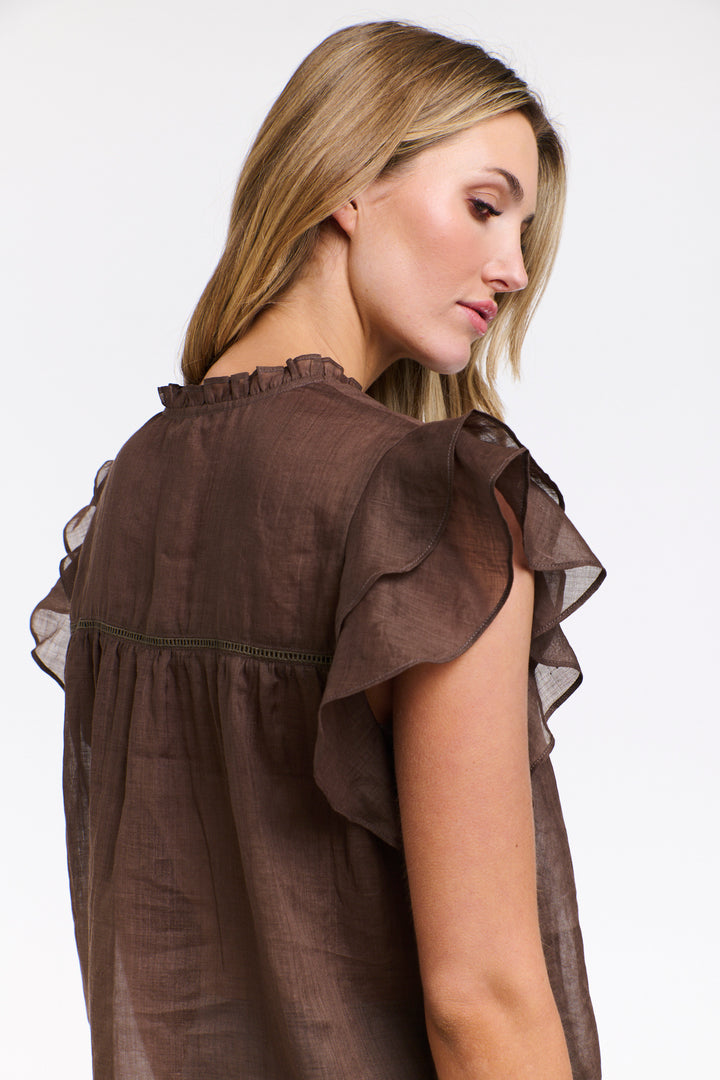 Alannah Flutter Top