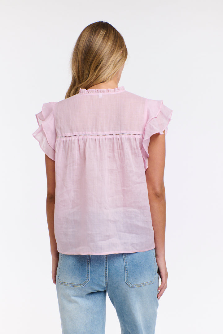 Alannah Flutter Top