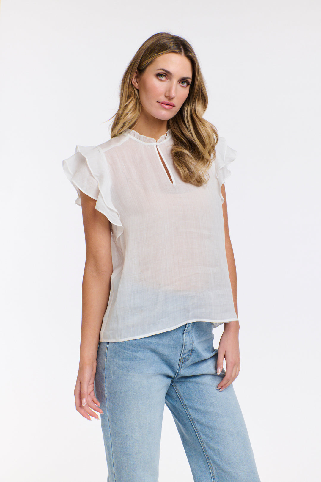 Alannah Flutter Top