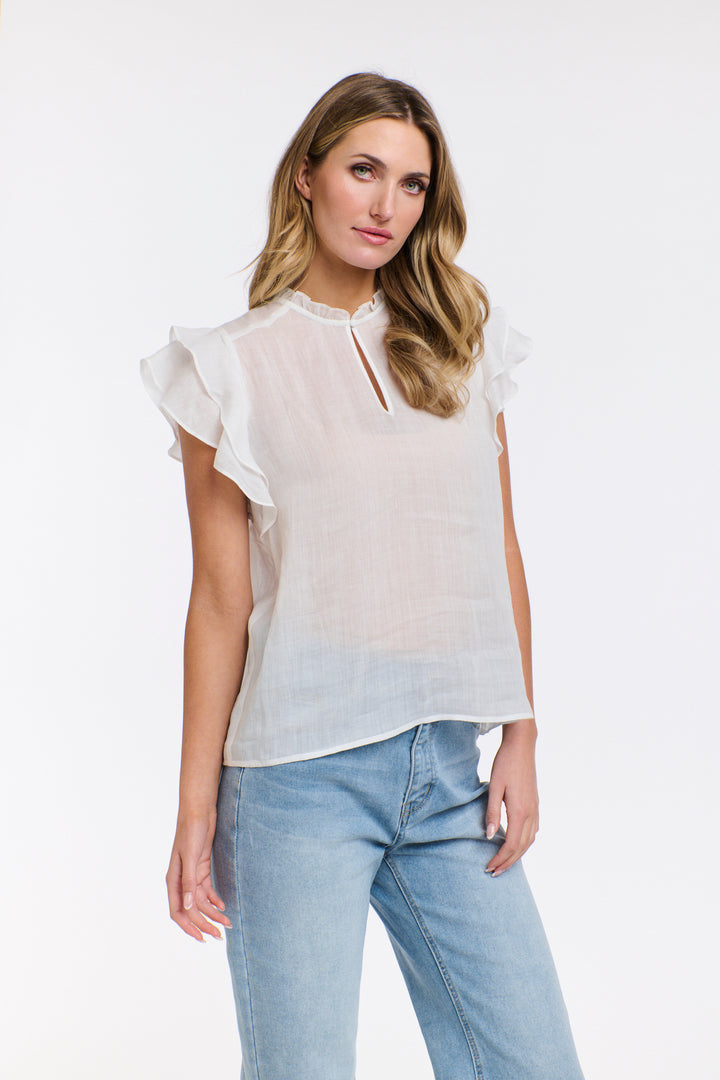 Alannah Flutter Top