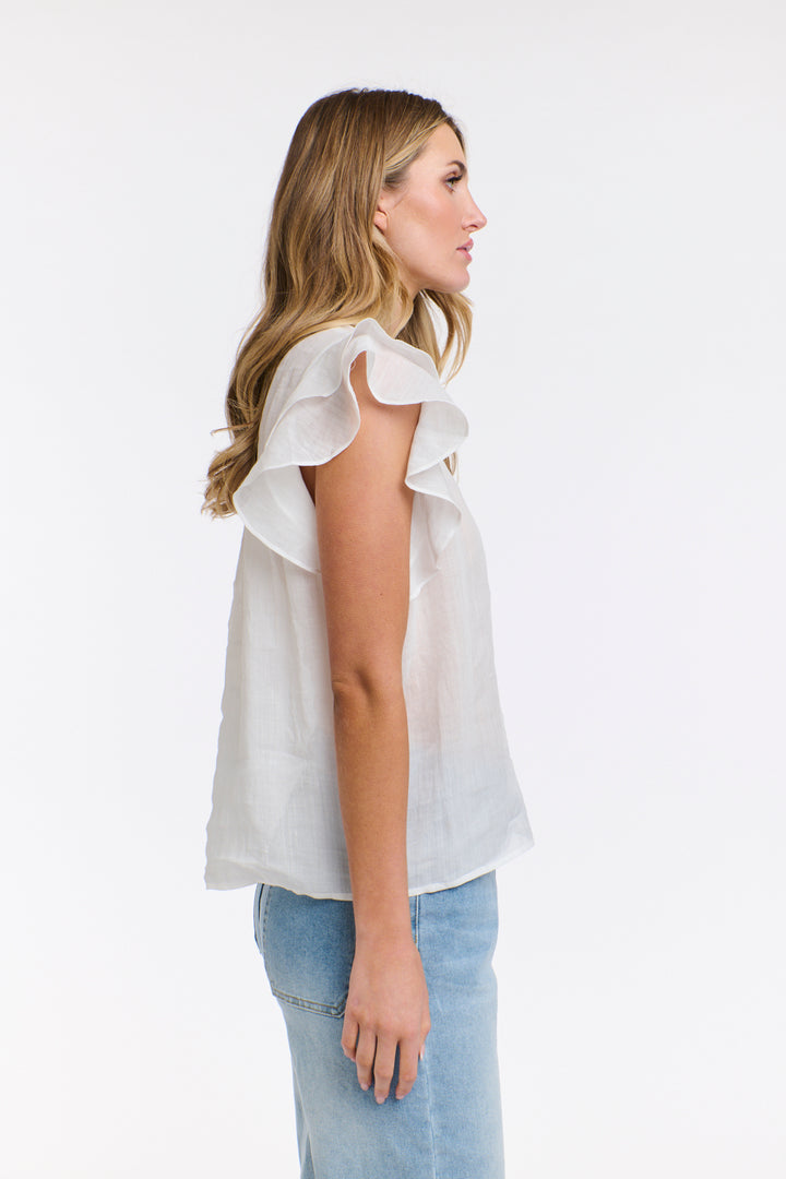 Alannah Flutter Top