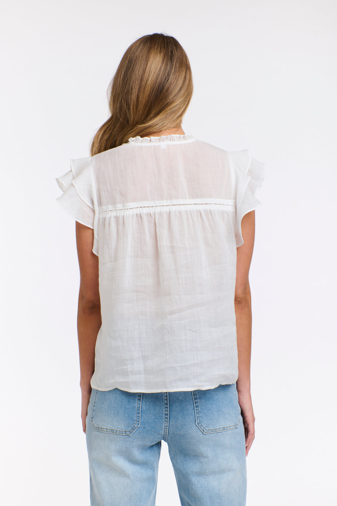 Alannah Flutter Top