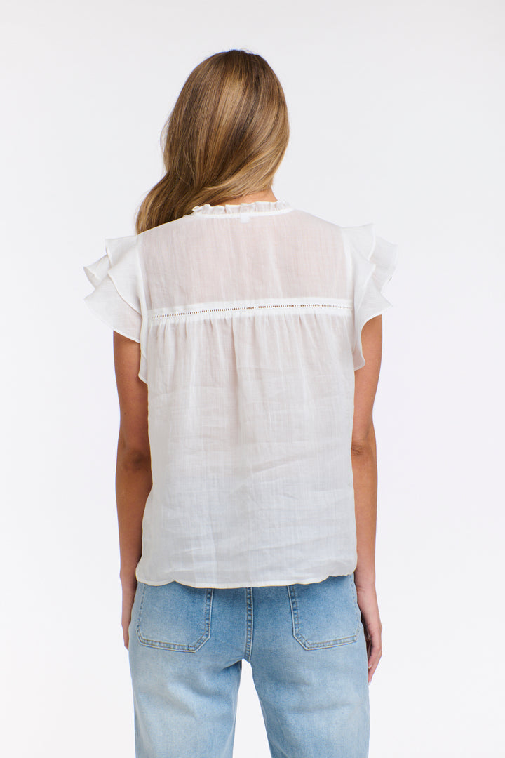 Alannah Flutter Top