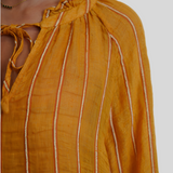 Sussana Top Velvet Stripe