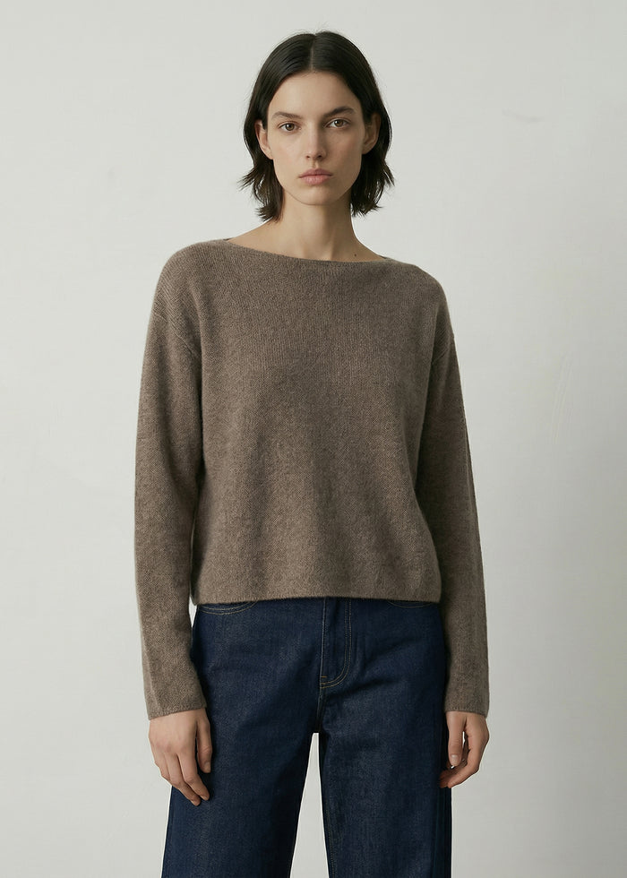 Clouded Silk Blend Knit