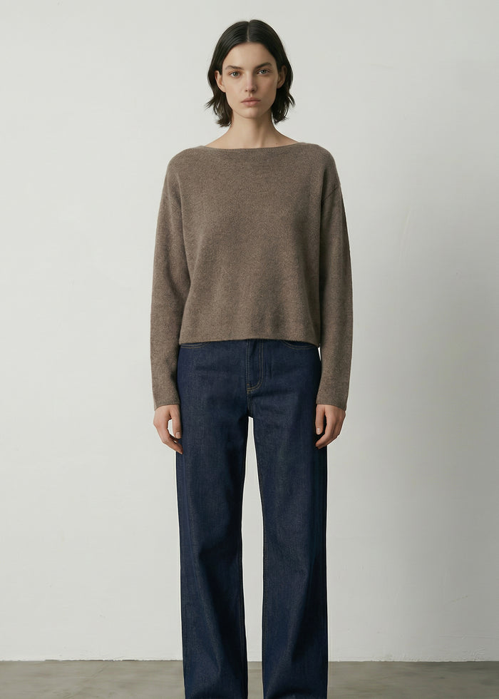 Clouded Silk Blend Knit