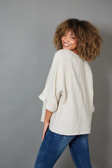 Studio Relaxed Top Natural