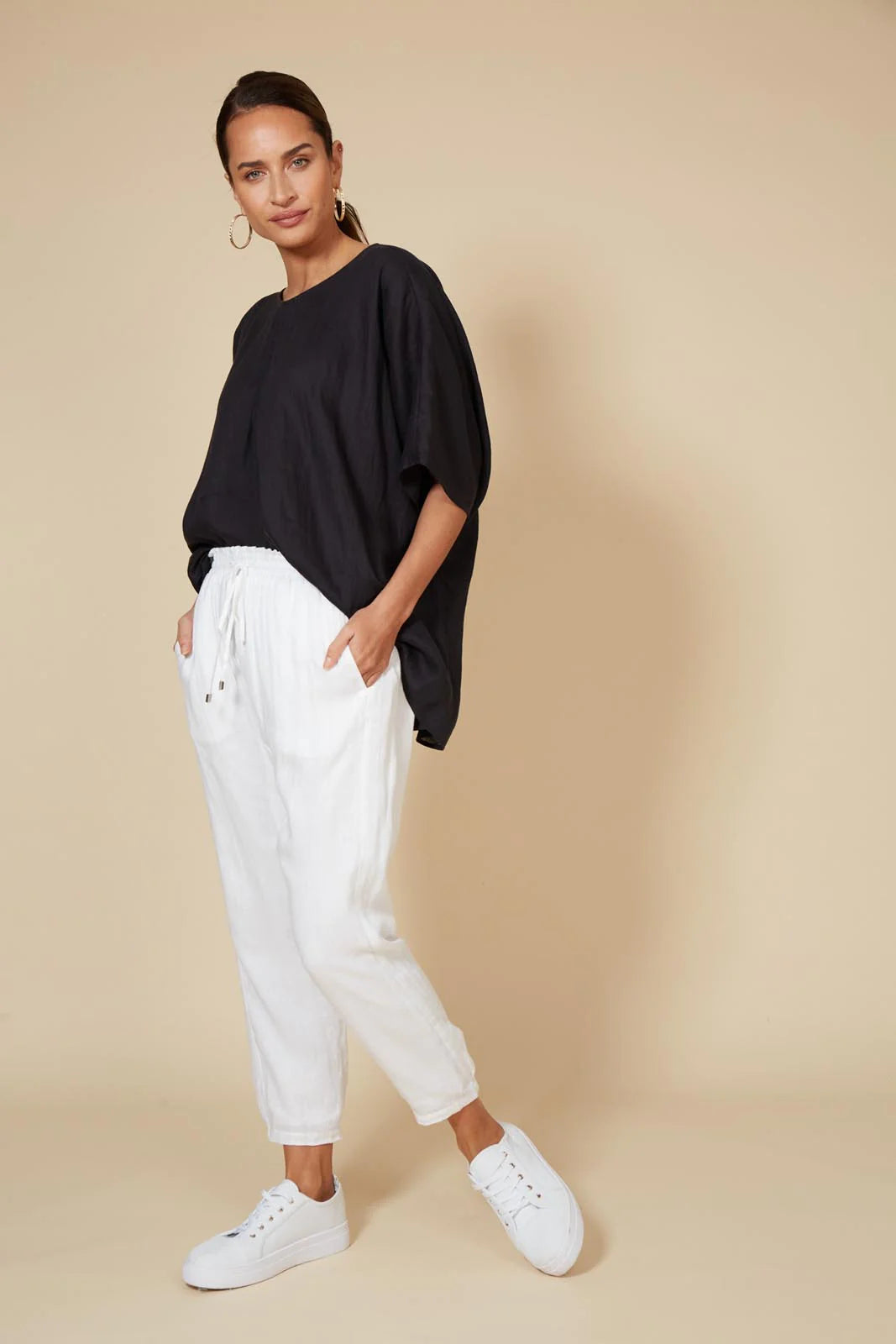 Studio Relaxed Pant White