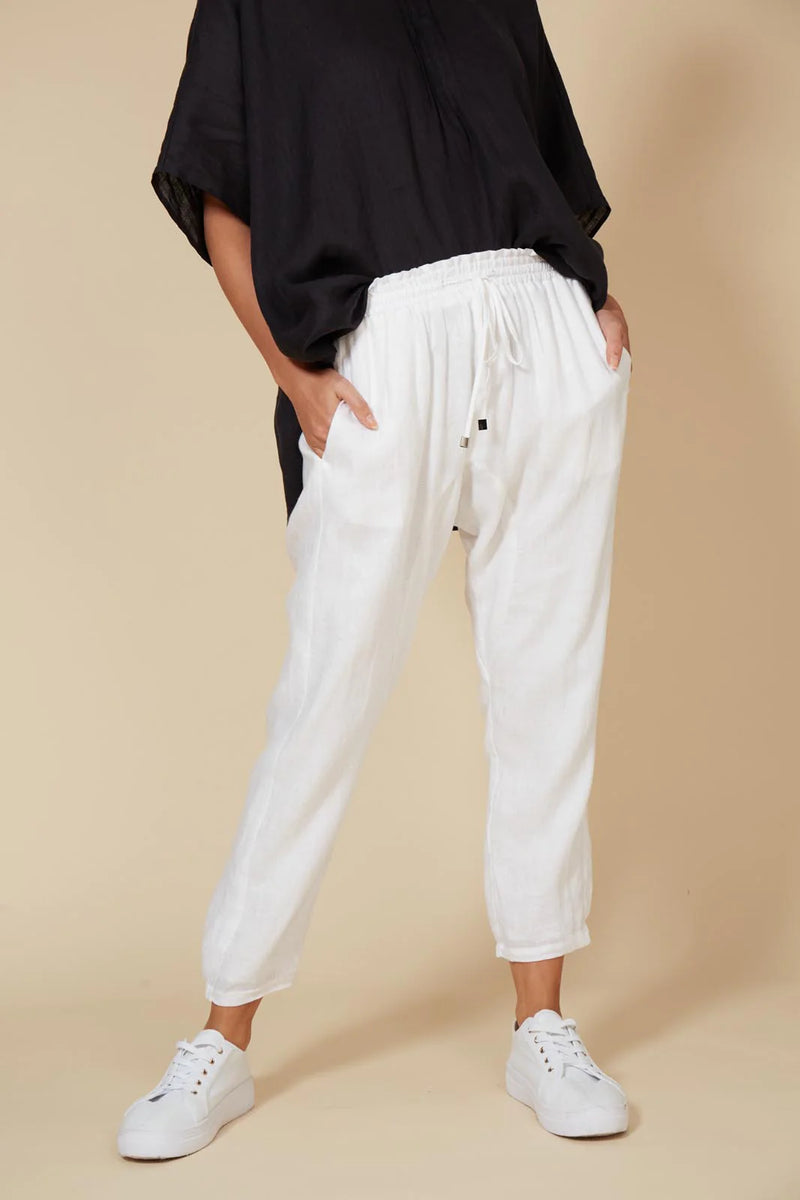 Studio Relaxed Pant White