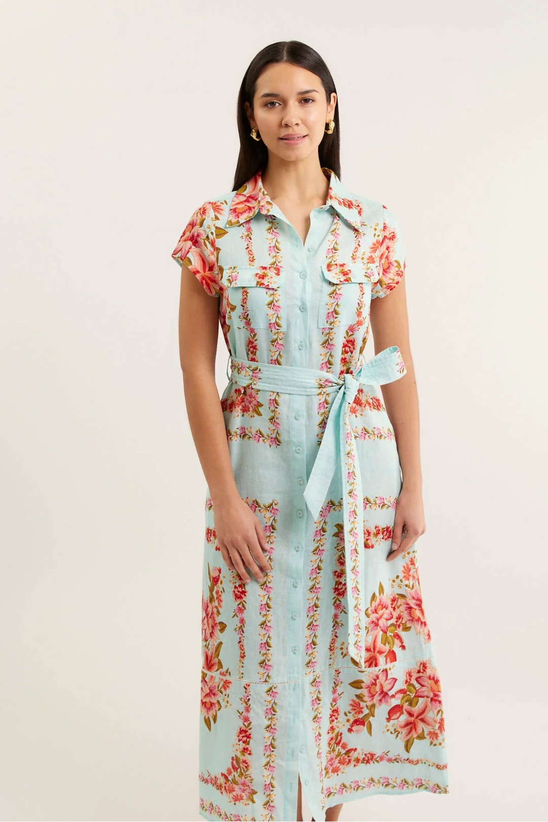Estella Linen Dress