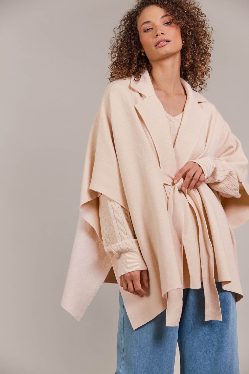 Palmer Knit Cape