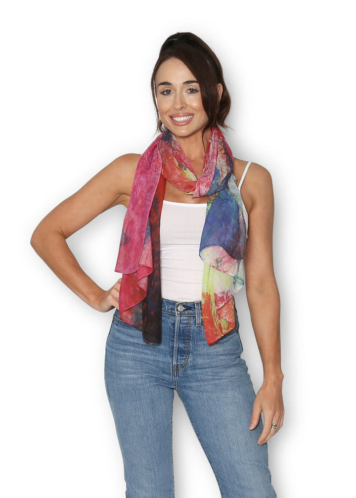 Small Scarf Blossoms on my Mind