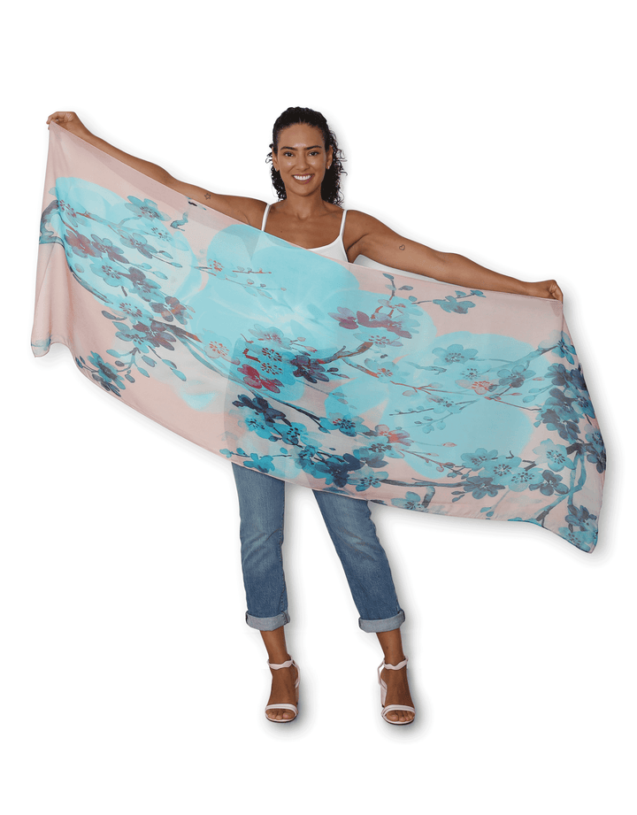 Small Scarf Blossom of Spring