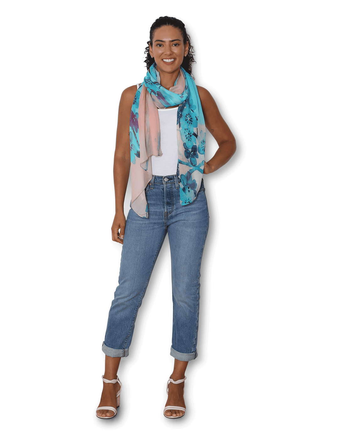 Small Scarf Blossom of Spring