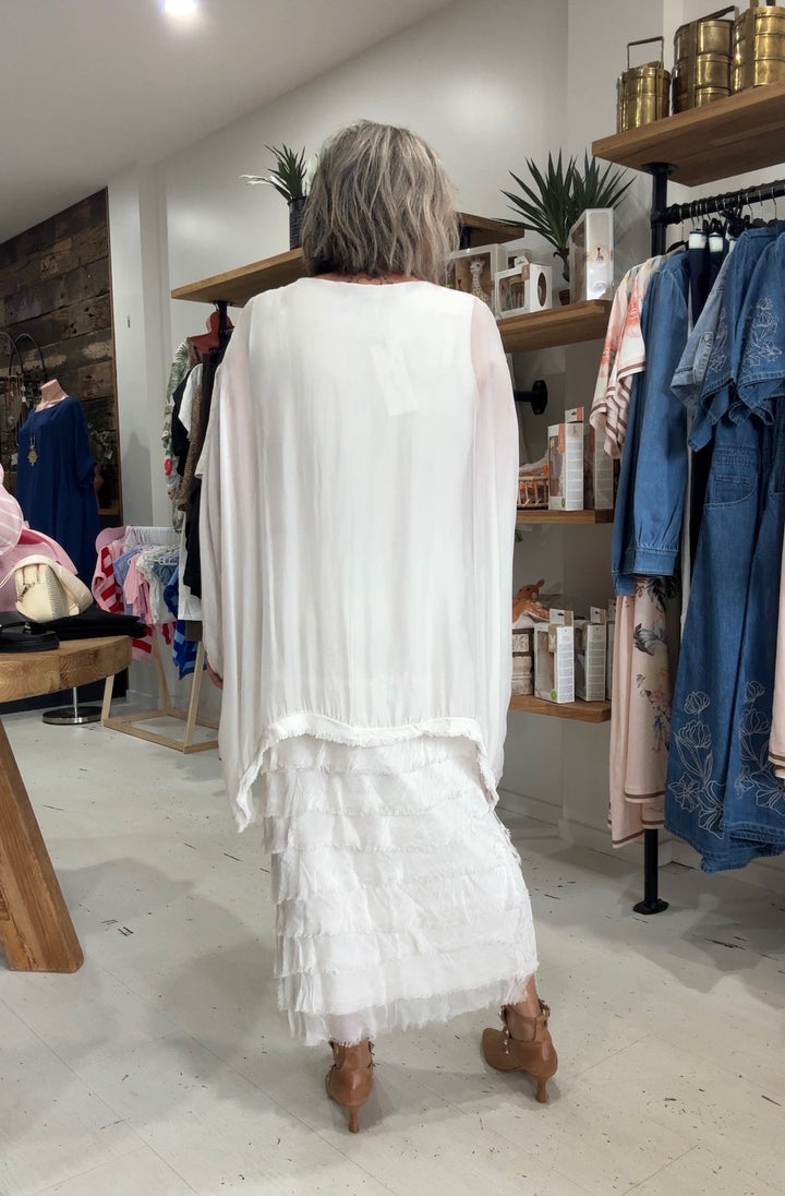 Ella Silk Layers Dress