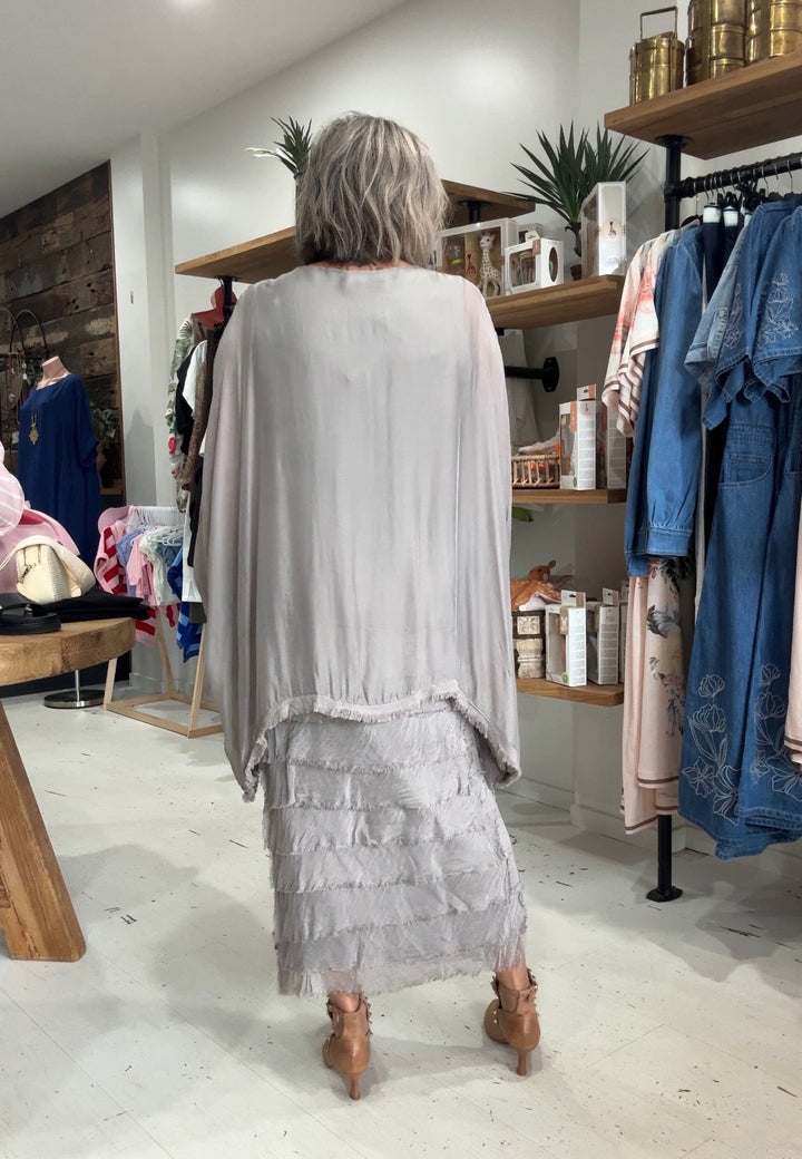 Ella Silk Layers Dress