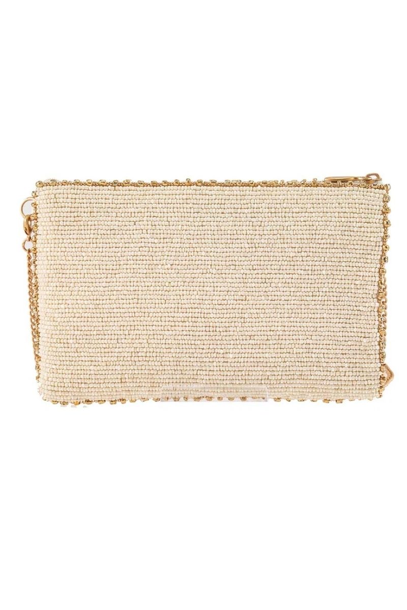 Heart Burst Beaded Bag