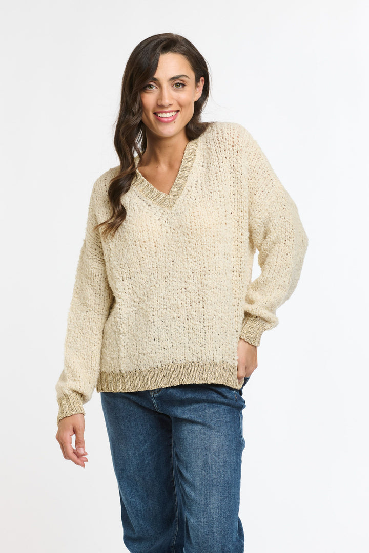 Boucle Lurex Knit