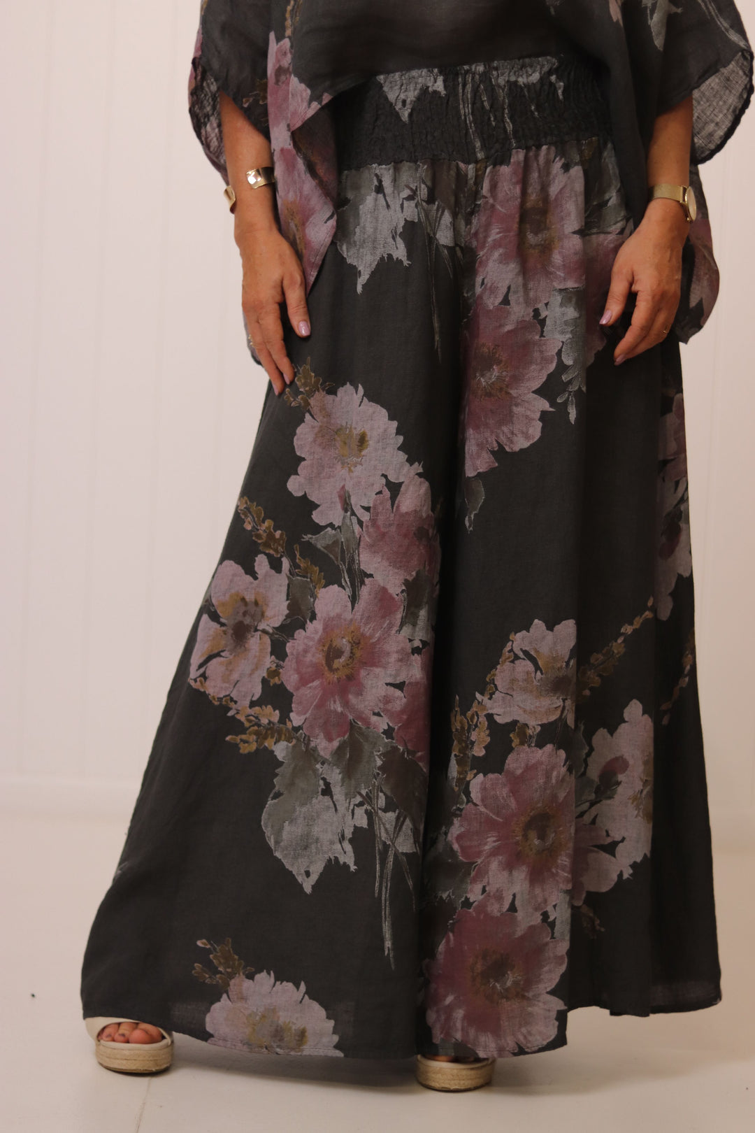 Taziano Pant Charcoal