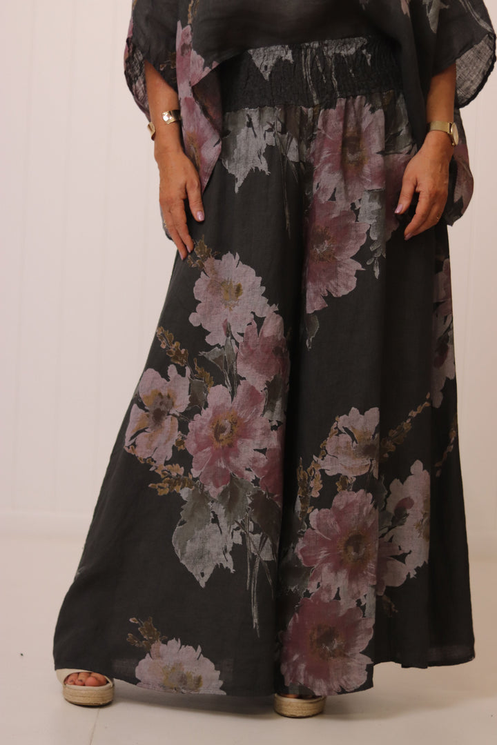 Taziano Pant Charcoal