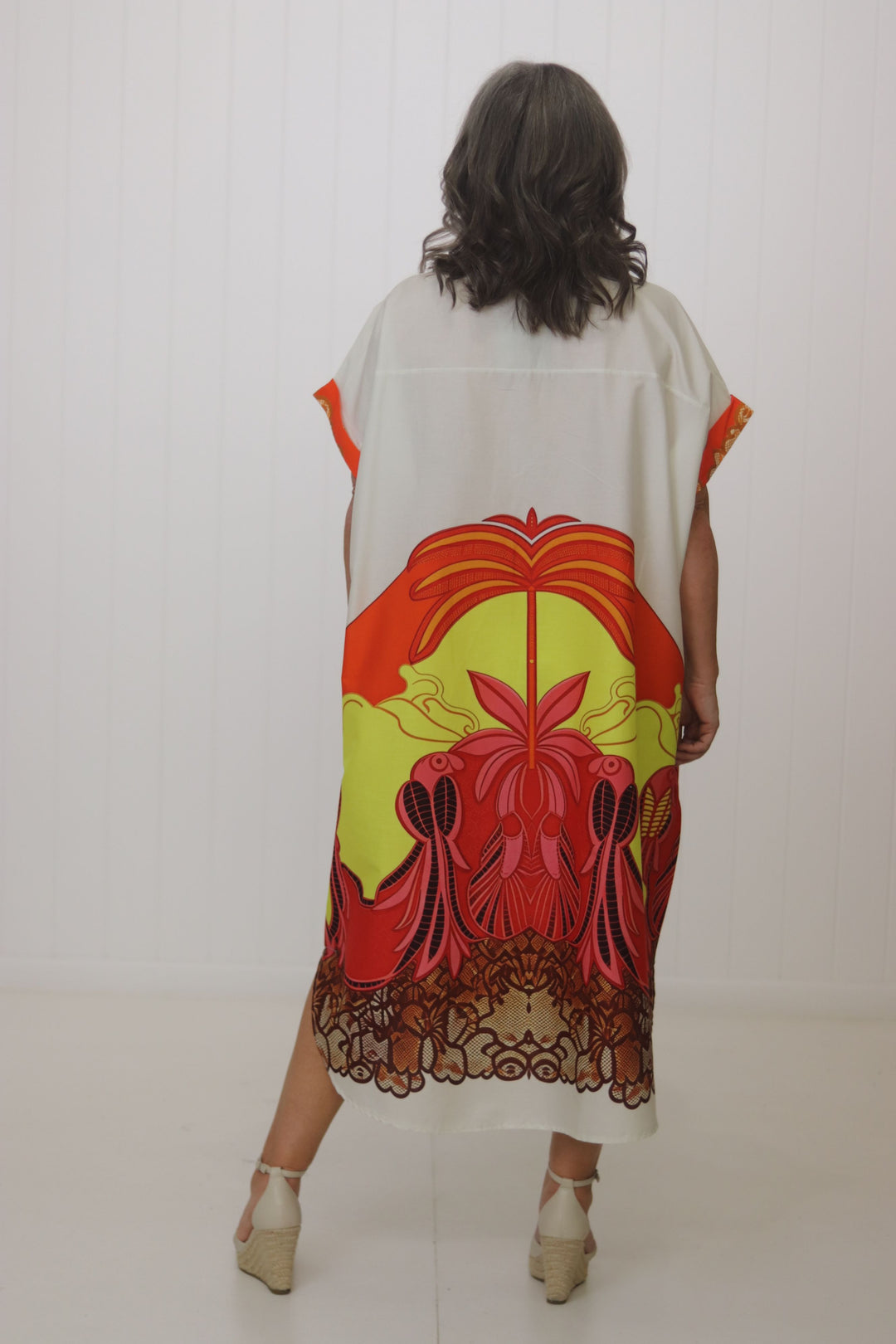 Maria Dress Sunset – Sweet Charlotte Studio