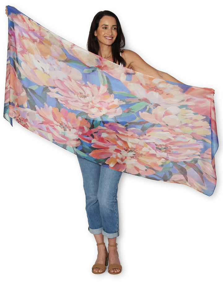 Small Scarf Living Coral