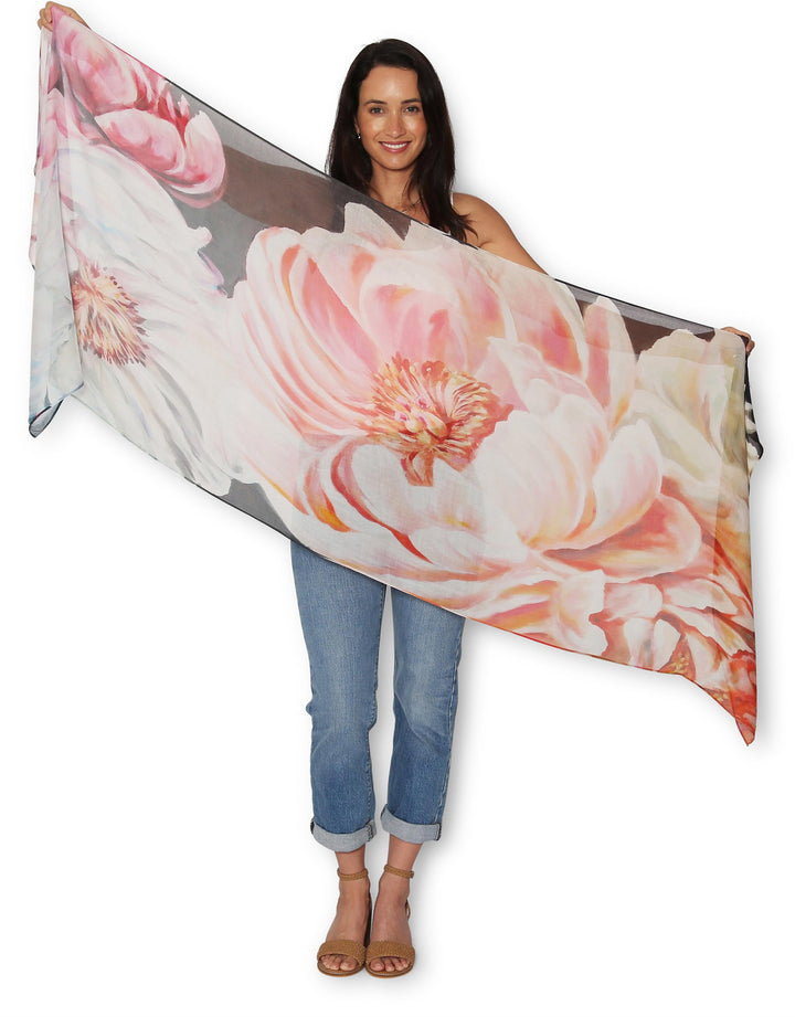 Small Scarf Power of Flowers